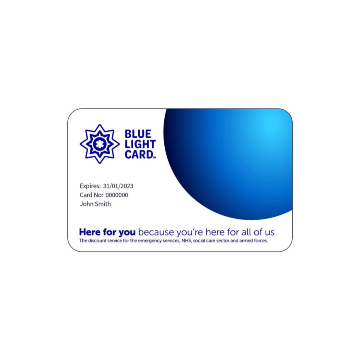 Blue Light Card